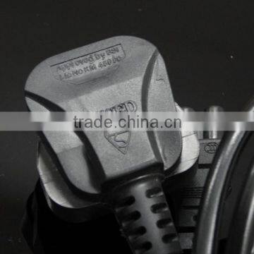 PVC Material VDE ROHS Approved 13A Fuse UK Power Cord/dc Power Cord With Fuse/Type G Power Cord With C13 Ending photo-2