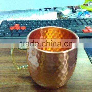 18oz hammered pure copper mug, Moscow mule.