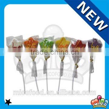 cartoon shaped jelly ball lollipop