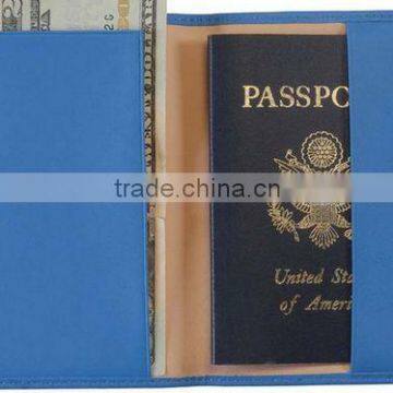 2015 newly genuine leather passport holder