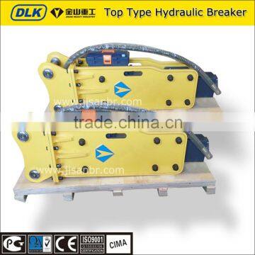 Top type, 8tons excavator hydraulic rock hammer breaker