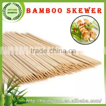 2016 Hot new excellent quality strong round bamboo skewers bbq