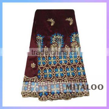 Mitaloo Gold George Fabric For Wrappers New Design George Lace MGP0047 photo-5