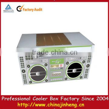 Picnic metal cooler box