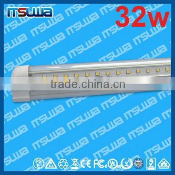 Zhongshan esc lighting 20W T8 Integrated V shape LED Tube coolor light SMD2835 96leds/pc 2FT