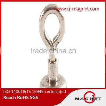 Ni coated strong permanent magnet hook with ROHS certificate