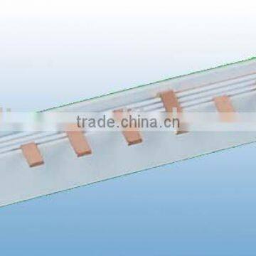 Pin type 4P Comb Busbar(busbar mcb,copper busbar)