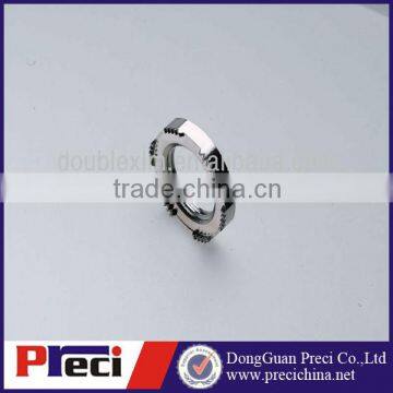 conductive toothed coupling nut