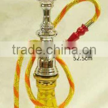 Golden Glass & Metal Hukka