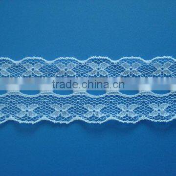 2016 New Elegant China Supplier Various Colors 100% Nylon Lace Trim for Woman Garment Accessories