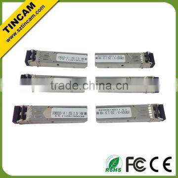 low price 20km 1.25g single fiber single mode bidi wdm sfp module