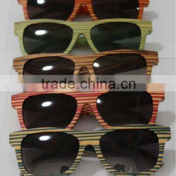 Colorful Bamboo Glasses