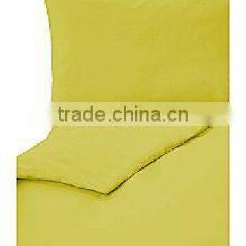 100% cotton plain bed sheet