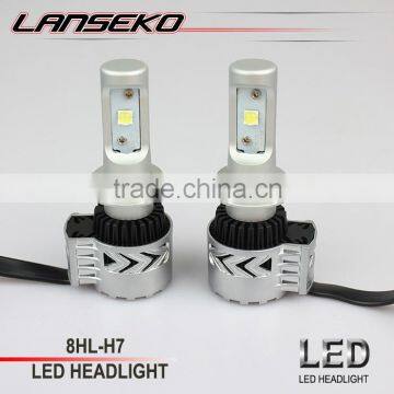 Best Selling g8 led headlight spare parts high power 12v 36w 6000lm CAR H7 Led headlamp