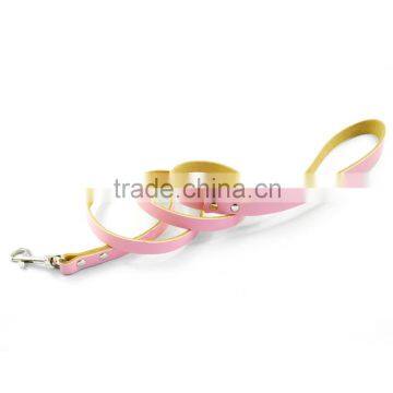 China Supplier Flat Leather Walking Dog Leash photo-6