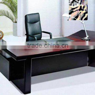 China high quality luxury boss table L type office desk with modern (SZ-ODT610)