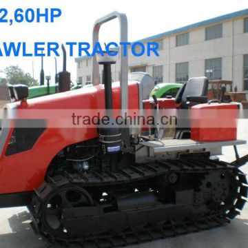 60HP CRAWLER BULLDOZER TRACTOR,with ROPS,BLADE,3point linkage