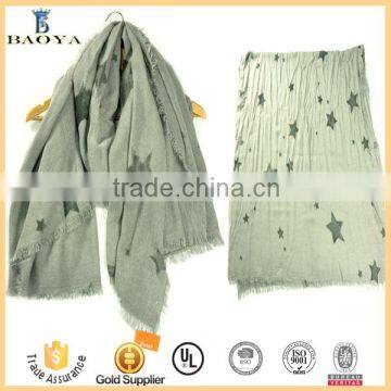 China Factory Premium Fashion Acrylic Pashmina Scarf Shawl