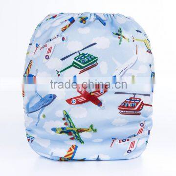 New Arrival Printed AIO Ultra Thin Natural China Cloth Diapers photo-3