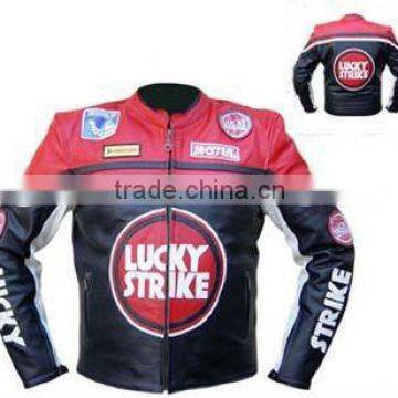 leather motorbike jackets/motorcycle leather racing jackets