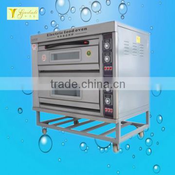 Hot sale 2 layers 4 trays commercial bread oven(ZQB--2-4D)