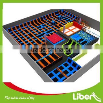 Professional Indoor Safetynet Single Bungee Trampoline Bed Jumping Basketball Hoop Rent a Trampoline                        
                                                                                Supplier's Choice