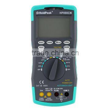 HoldPeak HP-890CN HP890CN LCD Digital Multimeter DMM With NCV Detector DC AC Voltage Current Meter Resistance Diode Capaticance photo-5