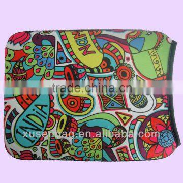 colorful neoprene laptop sleeve bags without zipper