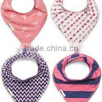 2016 Cheap Organic Cotton Printed Baby Bibs Wholesale Made in India