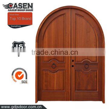 Rustic design 100% genuine solid mahogany exterior door for sale