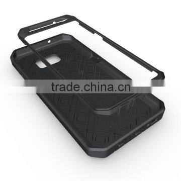 PremiumTank Style Case Combo PC+TPU Kickstand Mobile Back Cover Case For Samsung S7 Edge With Screen Protector photo-5