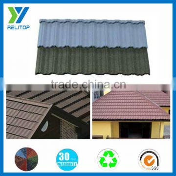 Roofing materials in africa stone coated roofing sheet price per sheet