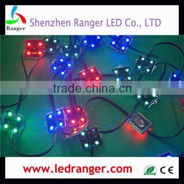 Individually Addressable Waterproof LED Pixel Module 32*32mm WS2811 Pixel LED module