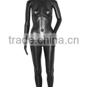 Abstract Standing Black Full Body Model Female Mannequin For Clothing Display