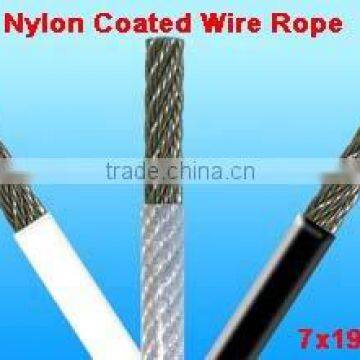 7X19 NYLON COATED STEEL WIRE ROPE