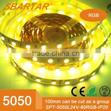 12V 24V 5050 remote control addressable led DMX rope light