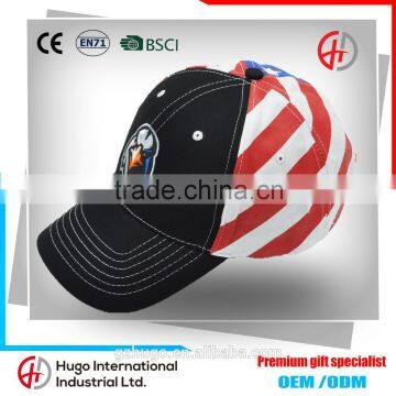 Hot! OEM Popular Washed High Quality Adjustable Eagle Animal Embroidery Cotton Cheap Sport Curve Promotional Custom Baseball Cap