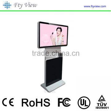 Touch screen shopping center display video display cheap,lcd ad player