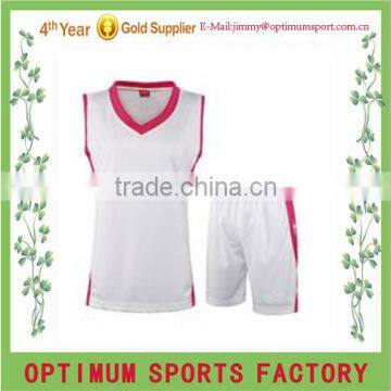 Women pink basketball jerseys/basketball uniforms/basketball wears