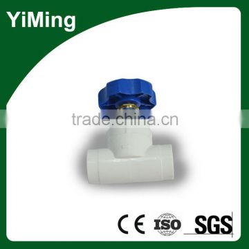 YiMing 2016 new products listed stop valve for ppr pipe fittings