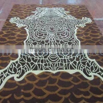 washable hand carved area rug