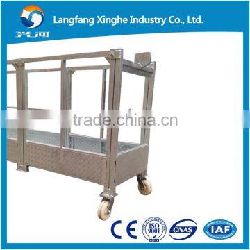630kg Zlp630 Suspended Platform Rental / Adjustable Suspended Scaffolding / Facade Cleaning Gondola Equipment / Cleaning Cradle photo-2