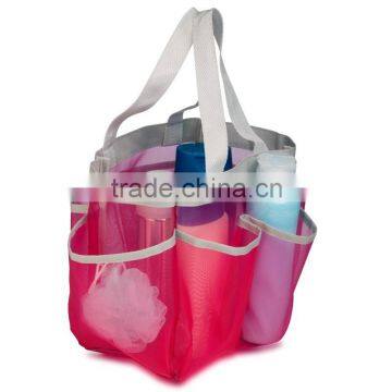 Quick Dry Shower Tote Mesh Towel Bag Bath Toy Organizer