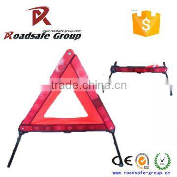 high quality warning sign flashing light safety warning triangle/warning sign