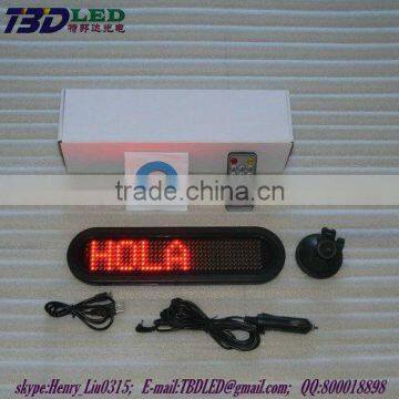 TBD beautiful remote control led display minii led message sign board