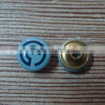 10mm rubber brand custom made metal rivet for clothing
