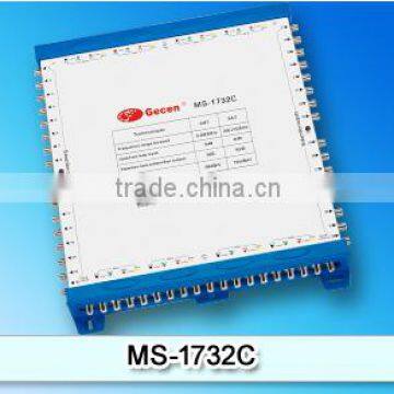 Cascadable /End Type Satellite Multiswitch of 17 in 32 out