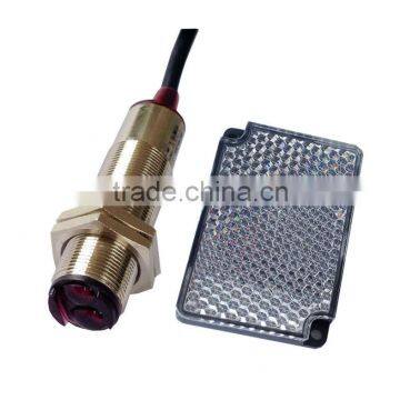 M18 Retro-reflective Photo Sensor Switch, Reflector Photo Switch Sensor, AC Reflective Photo Switch Sensor (IBEST) photo-2