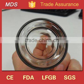 Russian Vodka Rock Beluga Pewter Aluminum Label Fish Shot Glass photo-2