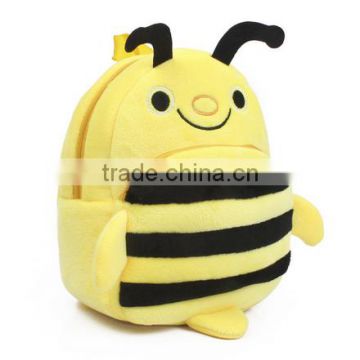 Plush Bee Backpack Animal School Bag For Children